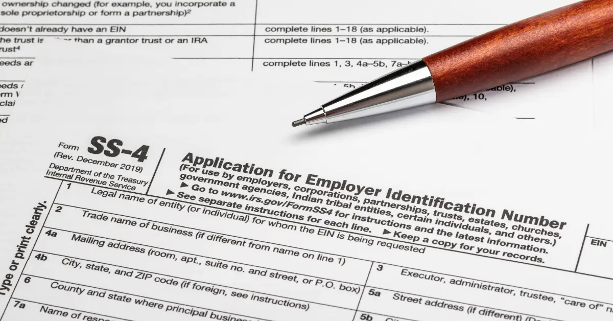 Form Employer Identification Number